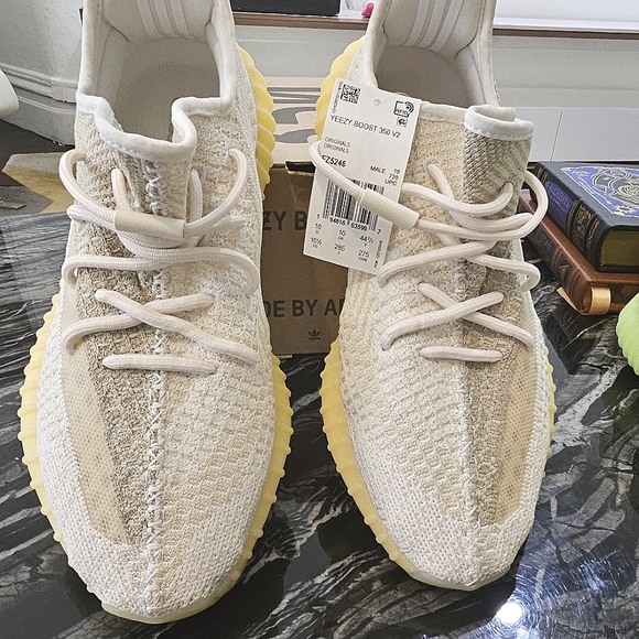 YEEZY BOOST 350 V2 (NATURAL COLORWAY) - Picture 1 of 11